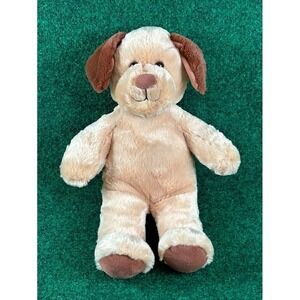 Build-A-Bear‎ Workshop Tan Plush Dog With Brown Ears & Tail Stuffed Animal